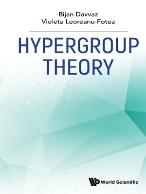cover image of Hypergroup Theory